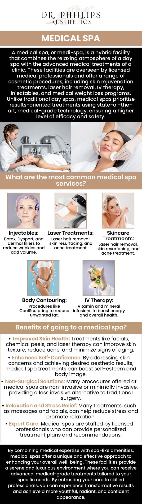 Taking the first step toward a rejuvenated version of yourself is an exciting decision. At Dr. Phillips Aesthetics, Dr. Phillips, Nagsuk, MD, and our dedicated clinical team are here to make your journey toward radiant skin and enhanced confidence as seamless as possible. We offer scheduled appointments for your convenience, and if you prefer walk-in or same-day appointments, please feel free to contact us. We prioritize a personalized approach, ensuring that from the moment you reach out to us, your aesthetic goals are handled with the utmost care. Contact us for more information or schedule your online appointment now! We are conveniently located at 242 N Edinburgh Drive Winter Park, FL, 32792.